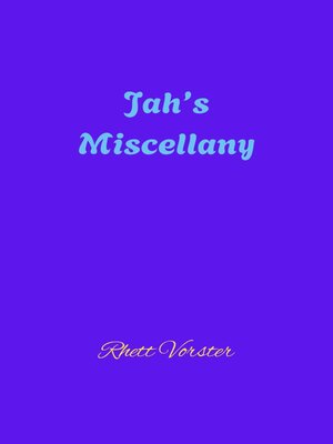 cover image of Jah's Miscellany